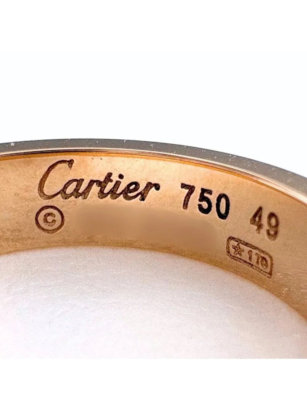 Cartier Mini Love Ring PG Pink Gold
